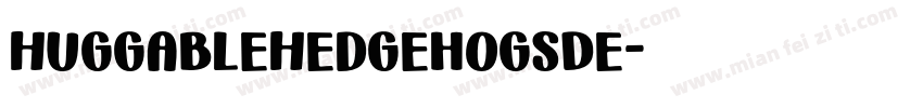 HuggableHedgehogsDe字体转换