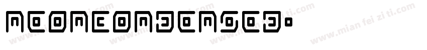 NeonCondensed字体转换