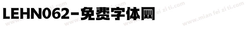 LEHN062字体转换
