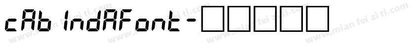 CABINDAfont字体转换