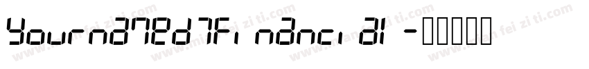 YournameD7Financial字体转换