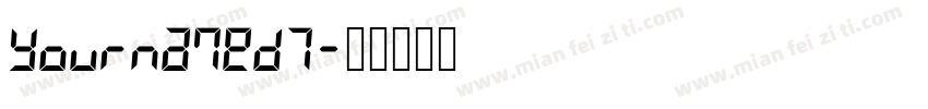 YournameD7字体转换
