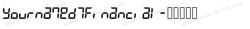YournameD7Financial字体转换