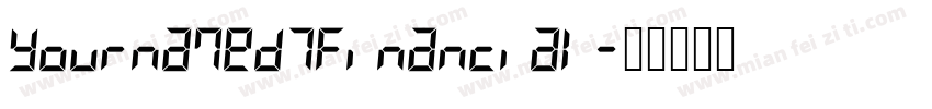 YournameD7Financial字体转换