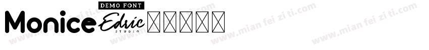 Monice字体转换