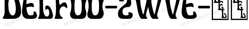 Delfoo-2wve字体转换