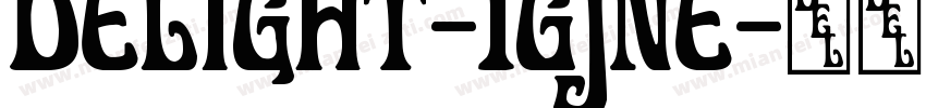 Delight-1Gjne字体转换