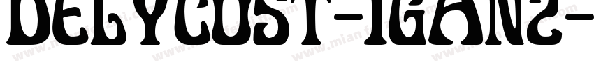 Delycost-1Gan2字体转换