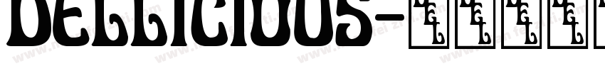 dellicious字体转换
