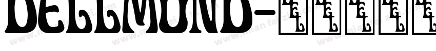 dellmond字体转换