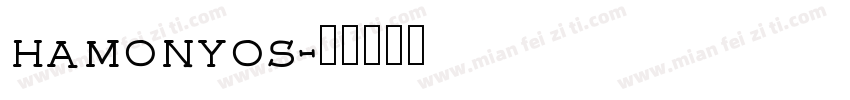 hamonyos字体转换