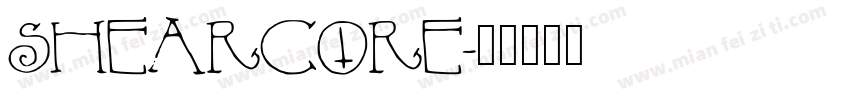 SHEARCORE字体转换