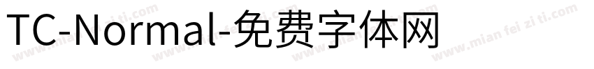 TC-Normal字体转换