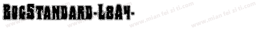 BogStandard-L8A4字体转换