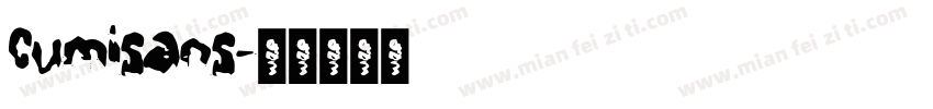 Cumisans字体转换