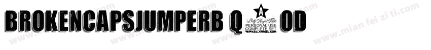 Brokencapsjumperb-q0od字体转换