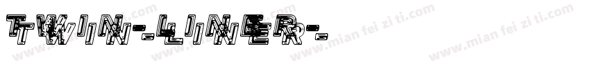 twin-liner字体转换