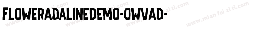 FlowerAdalineDemo-owvAd字体转换