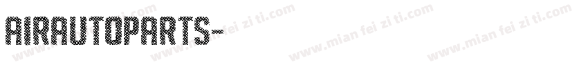 AIRAUTOPARTS字体转换
