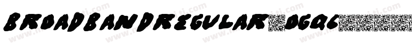 Broadbandregular-OGq6字体转换
