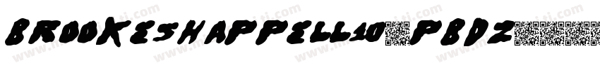 Brookeshappell10-pBDZ字体转换