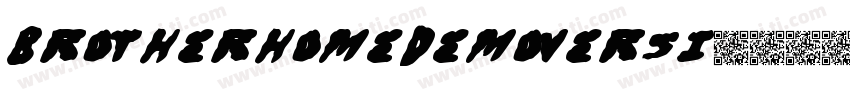 Brotherhomedemoversi字体转换