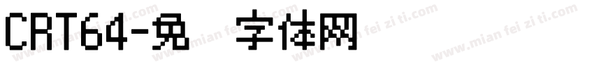CRT64字体转换