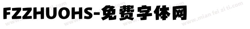FZZHUOHS字体转换