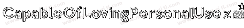 CapableOfLovingPersonalUse-z4w4字体转换