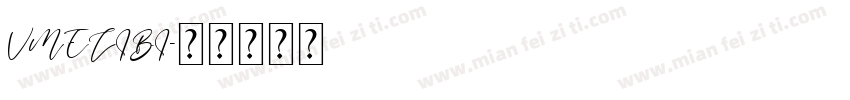 VMELIBI字体转换