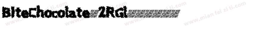 BiteChocolate-2RGl字体转换