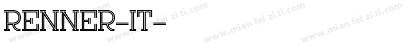 Renner-IT字体转换