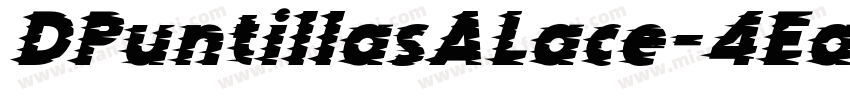 DPuntillasALace-4Ea6字体转换