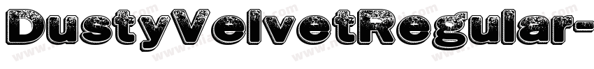 DustyVelvetRegular-8XR2字体转换