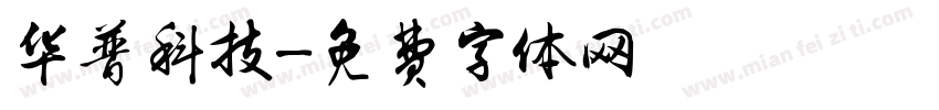 华普科技字体转换