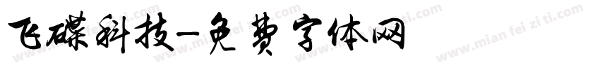飞碟科技字体转换