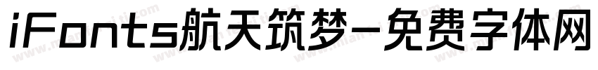 iFonts航天筑梦字体转换