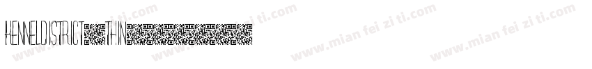 KennelDistrict-Thin字体转换