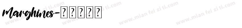 Marghines字体转换