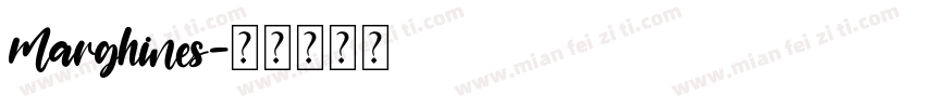 Marghines字体转换