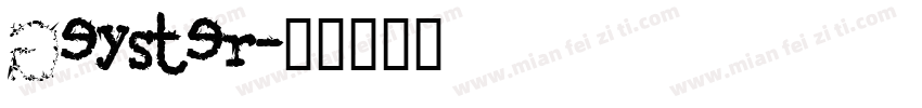 Geyster字体转换
