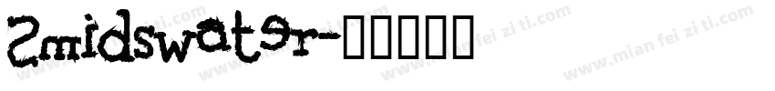 Smidswater字体转换