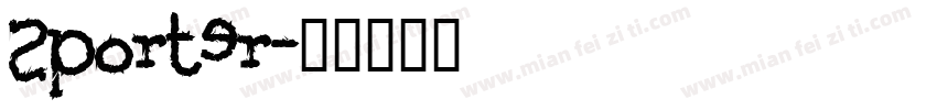 Sporter字体转换