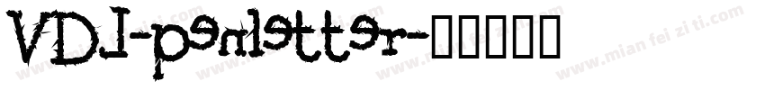 VDL-penletter字体转换