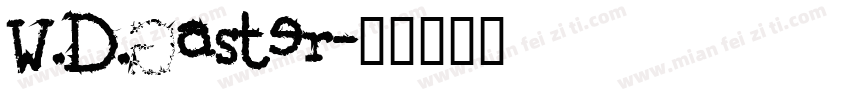 W.D.Gaster字体转换