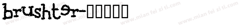 brushter字体转换