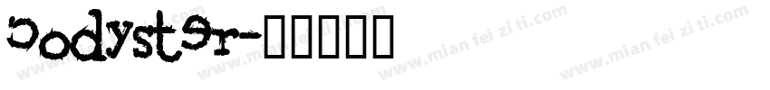 codyster字体转换