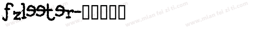 fzleeter字体转换