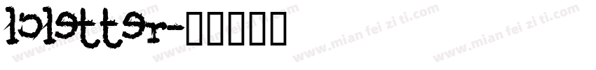 lcletter字体转换