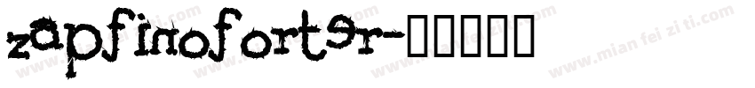 zapfinoforter字体转换